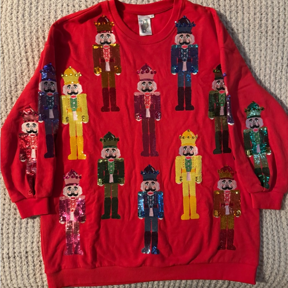 Queen of Sparkles - Red Nutcracker Dress - Medium
